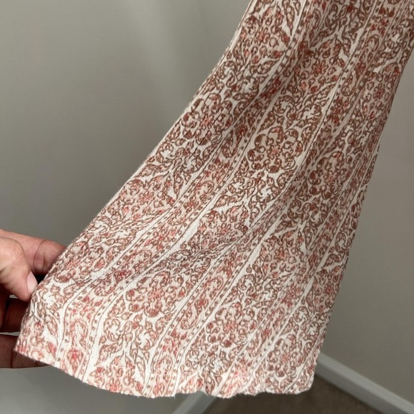 Boho Peasant Bell Sleeve Tunic Top Cottagecore Peasant Festival Hippie Romantic - Picture 8 of 10